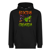 Black hocus croakus Heavyweight Hoodie - BundleAndBundleShop