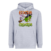 Heather Grey hocus croakus Heavyweight Hoodie - BundleAndBundleShop
