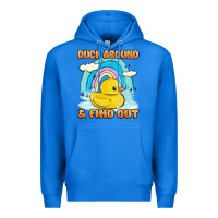 True Royal duck around and find out Premium Hoodie - MaliasSmallBusiness