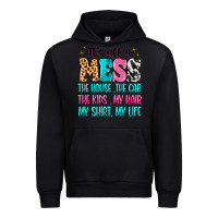 Black It's all a mess the house the car Urban Hoodie - MaliasSmallBusiness