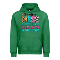 Emerald It's all a mess the house the car Urban Hoodie - MaliasSmallBusiness