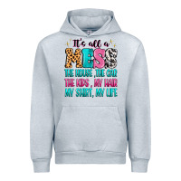 Heather Grey It's all a mess the house the car Urban Hoodie - MaliasSmallBusiness