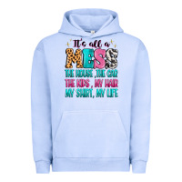 Pigment Grape Ice It's all a mess the house the car Urban Hoodie - MaliasSmallBusiness