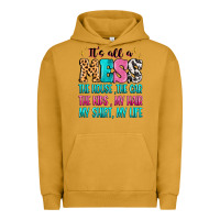 Pigment Peanut Butter It's all a mess the house the car Urban Hoodie - MaliasSmallBusiness