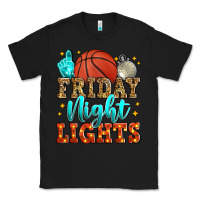 Black friday night lights basketball Classic Tee - Zillion Design Studio