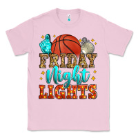 Bubblegum Pink friday night lights basketball Classic Tee - Zillion Design Studio