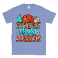 Colony Blue friday night lights basketball Classic Tee - Zillion Design Studio