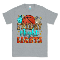 Heather Grey friday night lights basketball Classic Tee - Zillion Design Studio