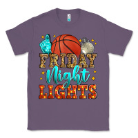 Lavender friday night lights basketball Classic Tee - Zillion Design Studio