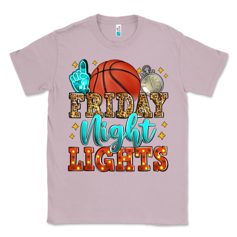 Friday Night Lights Basketball Classic Tee by Zillion Design Studio | Teevron