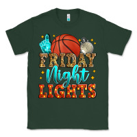 Sports Green friday night lights basketball Classic Tee - Zillion Design Studio