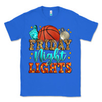 True Royal friday night lights basketball Classic Tee - Zillion Design Studio