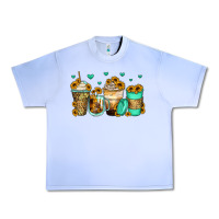 Grape Ice sunflowers coffee cups Urban Heavy Tee - Zillion Design Studio