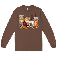 Chestnut bakery coffee cups Long Sleeve Tee - Zillion Design Studio