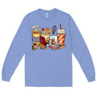 Colony Blue bakery coffee cups Long Sleeve Tee - Zillion Design Studio