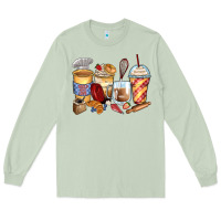 Matcha bakery coffee cups Long Sleeve Tee - Zillion Design Studio