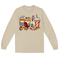 Mushroom bakery coffee cups Long Sleeve Tee - Zillion Design Studio