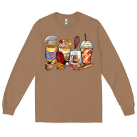 Toasted Coconut bakery coffee cups Long Sleeve Tee - Zillion Design Studio
