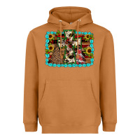 Meerkat Christmas cross Heavyweight Hoodie - JahusDesignShop