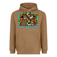 Toasted Coconut Christmas cross Heavyweight Hoodie - JahusDesignShop