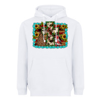 White Christmas cross Heavyweight Hoodie - JahusDesignShop