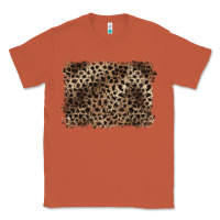 Copper handdrawn leopard pattern brown Classic Tee - BarkalooDesign
