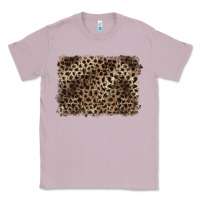 Lilac handdrawn leopard pattern brown Classic Tee - BarkalooDesign