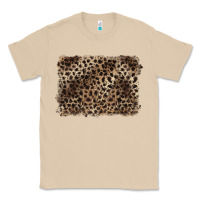 Mushroom handdrawn leopard pattern brown Classic Tee - BarkalooDesign