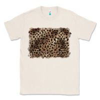 Natural handdrawn leopard pattern brown Classic Tee - BarkalooDesign