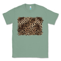 Sage handdrawn leopard pattern brown Classic Tee - BarkalooDesign