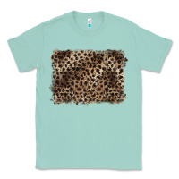 Seafoam handdrawn leopard pattern brown Classic Tee - BarkalooDesign