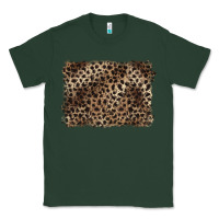 Sports Green handdrawn leopard pattern brown Classic Tee - BarkalooDesign