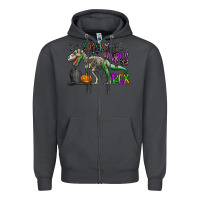 Smoke spooky saurus rex Zipper Hoodie - CowhideDigitalArt