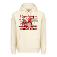 Sandshell i love being a lunch lady Premium Hoodie - MaliasSmallBusiness