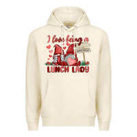 Tofu i love being a lunch lady Premium Hoodie - MaliasSmallBusiness