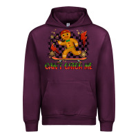 Mauve Wine gingerbread cant catch me Urban Hoodie - MaliasSmallBusiness