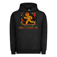 Pigment Black gingerbread cant catch me Urban Hoodie - MaliasSmallBusiness