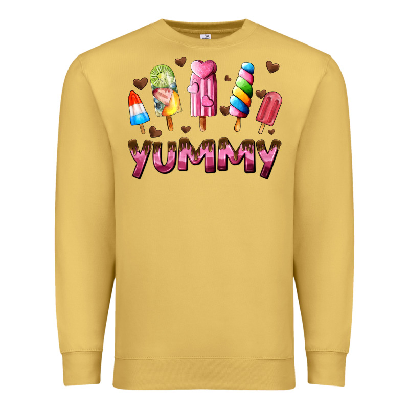 Yummy Premium Sweatshirt by AdoDesignShop | Teevron