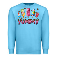 Ocean Blue yummy Premium Sweatshirt - AdoDesignShop