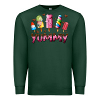 Sports Green yummy Premium Sweatshirt - AdoDesignShop
