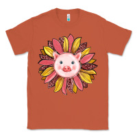 Copper pig sunflower Classic Tee - RanaPortraitStore