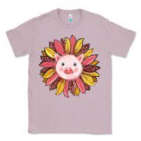 Lilac pig sunflower Classic Tee - RanaPortraitStore