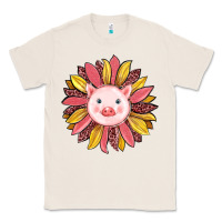 Natural pig sunflower Classic Tee - RanaPortraitStore