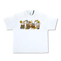White skeleton hands coffee cups Urban Heavy Tee - texasbilliewilder