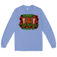 Colony Blue santa's favorite elf Long Sleeve Tee - RanaPortraitStore