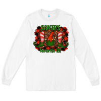 White santa's favorite elf Long Sleeve Tee - RanaPortraitStore