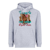 Heather Grey cowgirls just wanna have fun Heavyweight Hoodie - Artiststas