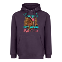 Plum cowgirls just wanna have fun Heavyweight Hoodie - Artiststas