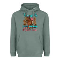 Sage cowgirls just wanna have fun Heavyweight Hoodie - Artiststas