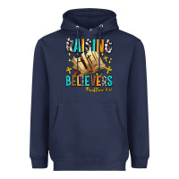 Navy Raising believers matthew 4 17 Heavyweight Hoodie - AdoDesignShop